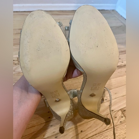 Nina New York - Gold Glitter Stilettos - Size 8.5/38.5 - Picture 8 of 8